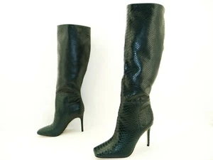 Aldo Oluria High Heel Stiefel Stiefeletten Kniehoch Damen Schuhe Gr.39 Grün - Bild 1 von 11