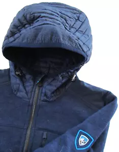 Chaqueta con Capucha Híbrida Kuhl Alskar Para Hombre S Pequeña Pluma de Ganso Plumas Lana Virgen - Imagen 1 de 12