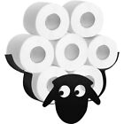 Schafs form Toiletten rollen halter Metall Papier rohr regal  Heim dekoration