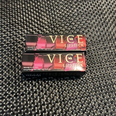 URBAN DECAY - LÁPIZ LABIAL VICE - AGRIDULCE - MATE CONFORT - 0,11 OZ - NUEVO - LOTE DE 2 Foto 1 de 4