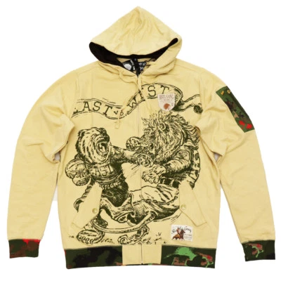 HUSTLE GANG NO DEMISE SUDADERA CON CAPUCHA CREMALLERA 271-7301 Foto 1 de 4