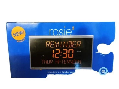 ROSIE 2 Stress Free  Reminder Day Clock | Voice Activated -NIB   F1 - Image 1 of 4