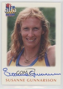 1997 Alfabilder Alfa Stars Auto /2000 Susanne Gunnarsson #61 Auto