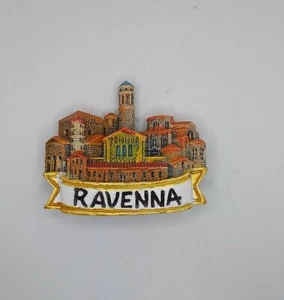 MAGNETE CALAMITA RESINA FRIGO  SOUVENIR FRIDGE MAGNET RAVENNA EMILIA ROMAGNA - Picture 1 of 1
