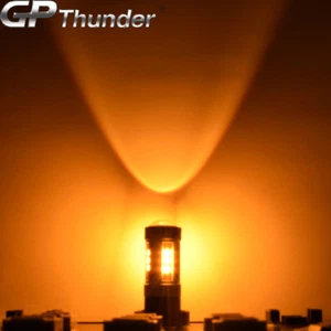2X 1200 Lumens 7440 50W High Power Chip LED Amber Turn Signal Tail Lights Bulbs - Picture 1 of 5
