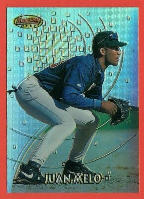 JUAN MELO - 1997 Bowman's Best Refractors #121   *San Diego Padres* - Image 1 of 2