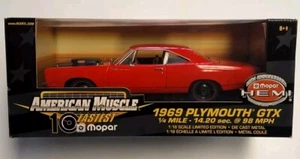 1969 Plymouth GTX 440 Edizione Limitata Scala 1:18 Die-cast Mopar Hemi Ertl... - Foto 1 di 7