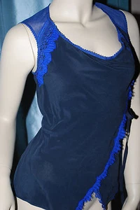 NWT NANETTE LEPORE DULCE DE LECHE FAUX WRAP TOP SZ 0 OR 2 - Picture 1 of 6