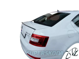 SPOILER LABIAL BOTA DEPORTIVO ESTILO M SKODA Octavia 13-2020 pintado negro brillante moldura - Imagen 1 de 8