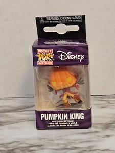 Jack Skellington Pumpkin King Funko Pocket Keychain Pop - Picture 1 of 7