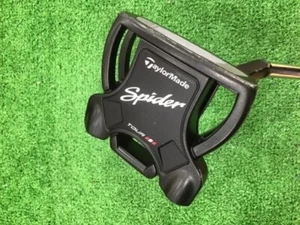 Taylor Made Spider Tour BLACK Short Slant 34" Putter EXPRESS from JAPAN - Picture 1 of 5