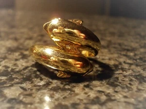 Delfine Ring, Gelb Gold 333 /8 K  Gr. ca. 60 / 19,1 Ø  NEU! - Bild 1 von 3