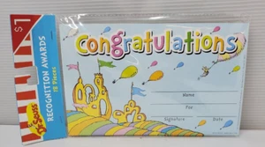 Dr. Seuss Congratulations Recognition Awards Teaching Materials 18 Ea - Picture 1 of 3