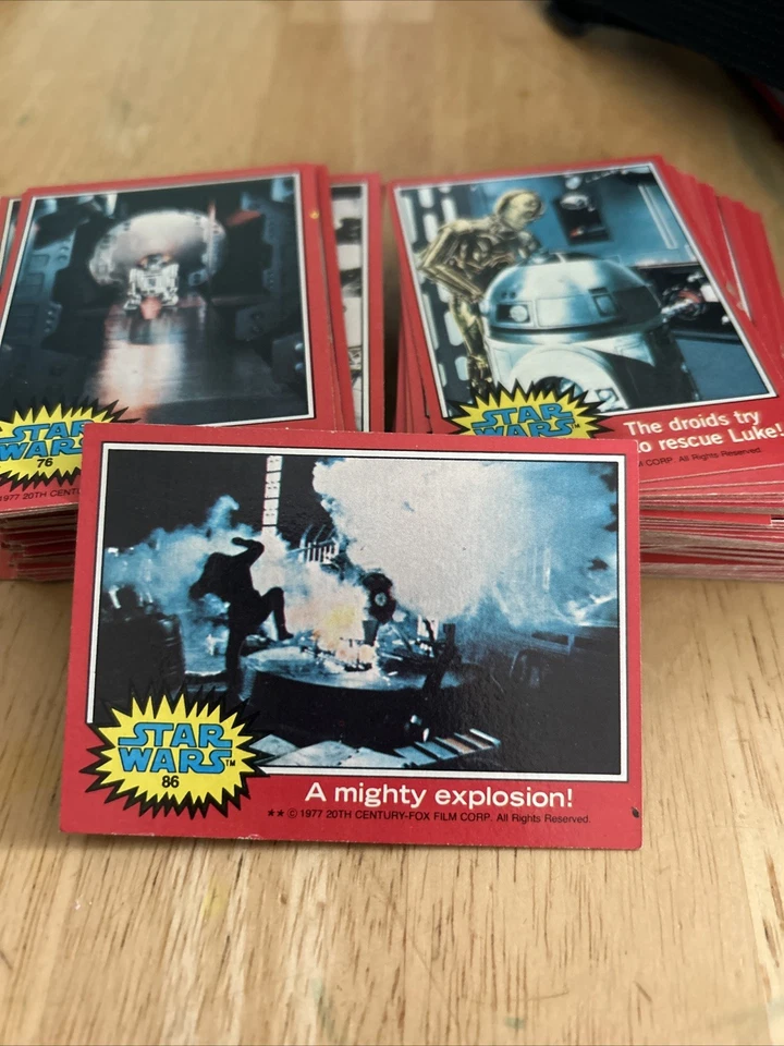 1977年星球大战卡套装 — 第 1/3 张图片