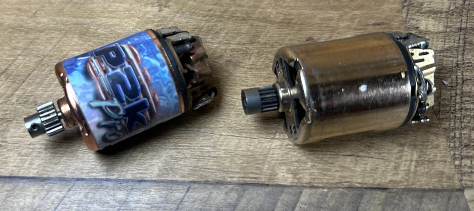Trinity P2K Pro Stock 27T Brushed Motor Copper Head & Another Vintage Motor - Image 1 of 4