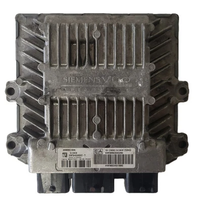 Peugeot Citroen ECU / 5WS40285C-T / 9660300280 / 9653451880 / SID806 SIEMENS - Immagine 1 di 3