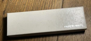 1979 PAPER MATE Pen Pencil Set Silver hearts in Box little or no use - Picture 1 of 9