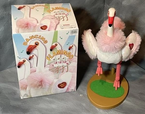 Fong a Catena Vintage Danza Fenicottero Animatronic Giocattolo Movimento Musicale Testato - Foto 1 di 7