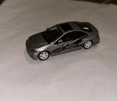 Honda Civic 1995 Racing Champions Fast & Furious Series plateado suelto Foto 1 de 4