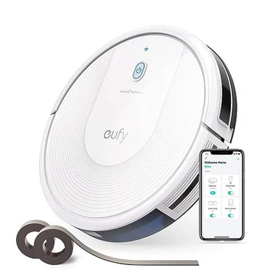 Eufy by Anker BoostIQ RoboVac 30C Vacuum Cleaner Wi-Fi 1500Pa T2118121 - White - Image 1 of 4