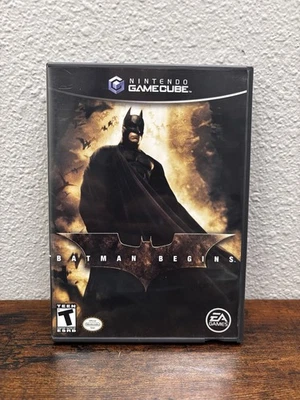 Batman Begins (Nintendo GameCube, 2005) CIB Complete w/ Manual - Image 1 of 4