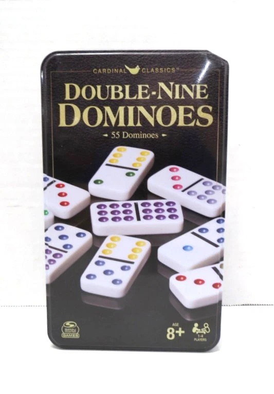 Cardinal Classics Double-Nine Dominoes; 1-4 Players; age 8+ - Image 1 of 3