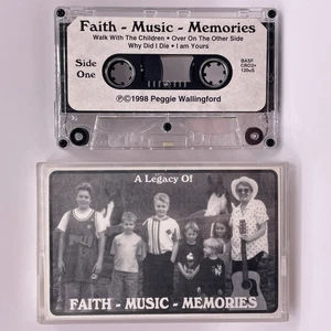 Legacy Of Faith Music Memories Peggie Young Wallingford Cassette Tape 1998 - Picture 1 of 2
