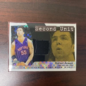 2005 Topps Chrome Rafael Araujo Second Unit Xfractor Relic 08/25 - Bild 1 von 2