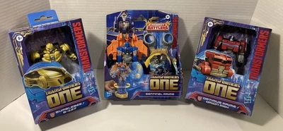 Hasbro Transformers One Bumblebee / B-127 & Optimus Prime & Sentinel Prime ¡NUEVO EN CAJA! Foto 1 de 4