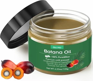 Go HO Pure Batana Oil fr Hair Growth Shine Health Organic Raw 120ml 50%OFF SALE - Picture 1 of 7