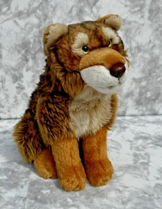 Peluche marrón Ganz Webkinz Gold W - FIRMA En peligro de extinción Red Wolf WKSE3008 SIN código - Imagen 1 de 24