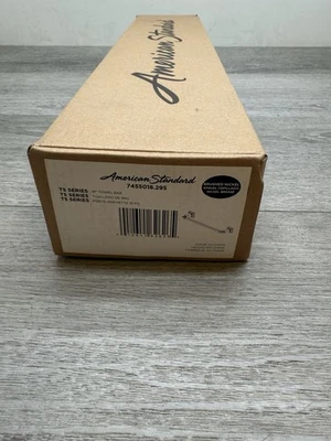 American Standard Series 18" Towel Bar Brushed Nickel *Scratches* 7455018.295 - Image 1 of 4