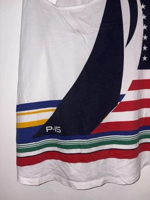 Polo Ralph Lauren - Etiqueta Azul - Mujer Talla Grande Racerback Tank - Velero P-15 Foto 1 de 4