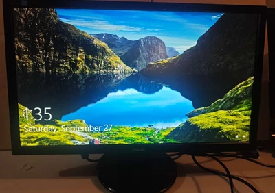 ASUS VE248 24" Widescreen 1920x1080 LED LCD Computer Monitor - Image 1 of 2