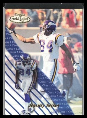 2000 Topps Gold Label #77 Randy Moss - Image 1 of 2