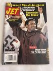 2000 October 2 JET Magazine, Denzel Washington ‘Remember The Titans’ (MH38)