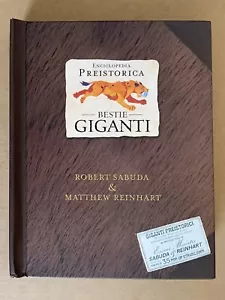 Robert Sabuda - BESTIE GIGANTI enciclopedia preistorica Fabbri libro pop up - Picture 1 of 10