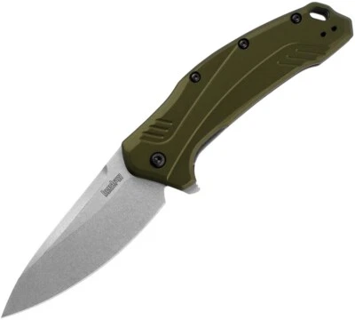 Kershaw "usa" - Link CPM-20CV STEEL Blade Spring Assist Flipper knife 1776OLSW - Image 1 of 4