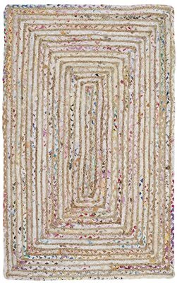 SAFAVIEH Cape Cod Collection Accent Rug - 2'3" x 4', Beige & Multi, Handmade ... - Image 1 of 4