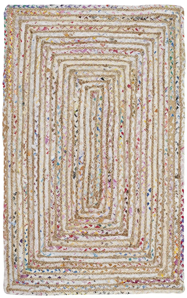 SAFAVIEH Cape Cod Collection Accent Rug - 2'3" x 4', Beige & Multi, Handmade ... - Image 1 of 4
