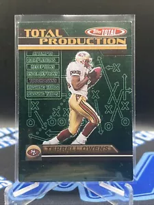 2003 Topps Total #TP8 Terrell Owens HoF San Francisco 49ers Produzione EX++ - Foto 1 di 2