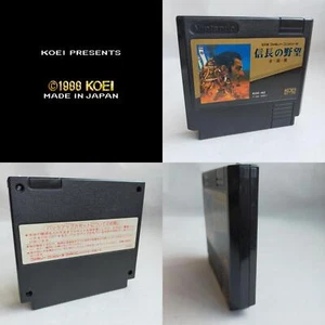 Nobunaga's Ambition National Version pre-owned Nintendo Famicom NES Tested - Picture 1 of 10
