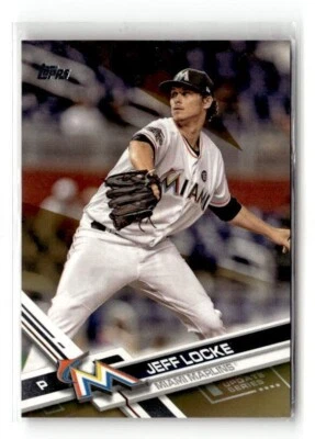 2017 Topps Update Gold /2017 - #US220 Jeff Locke TS1 - Image 1 of 2
