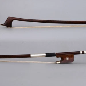 D.Peccatte Copy Master Antique Snakewood Cello Bow 4/4 Parisan eye Silver Heavy - Picture 1 of 12