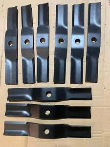 Set/9 blades for Landpride AFM4011/AFM4211 11' grooming mower 890-325C/890-326C - Picture 1 of 1