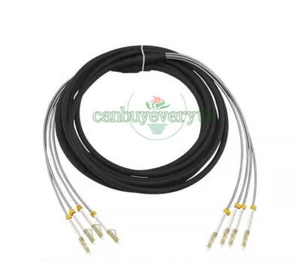 100M Outdoor Field Fiber Patch Cord LC to LC MM Multi-Mode 4 Strand Fiber Cable - Afbeelding 1 van 1