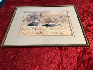 Original Paul Rose ( south African 1931-2018 ) Wildlife painting , dated 1980 - Picture 1 of 9