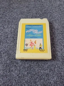 Vintage 8 Track Cartridge The Sound of Music Soundtrack Untested - Picture 1 of 4