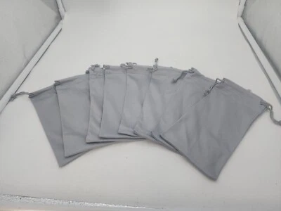 8 piezas Gris Microfibra Suave Bolsa Estuche Gafas Gafas Gafas iPhone Foto 1 de 2