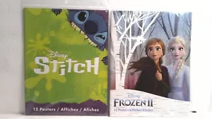 Disney Theme Trends 24 Pósters "Stitch" Y "Frozen II" 8,5 X 11 Nuevo Precintado - Imagen 1 de 3